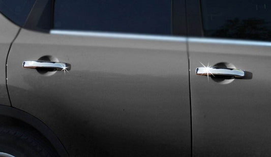 Covers for handles (Omsa, 4 pieces, stainless steel) for Suzuki Equator 2009↗ - Reelken Auto