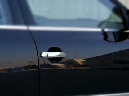 Covers for handles (4 pcs., stainless steel) for Audi A2 1999-2005 - Reelken Auto