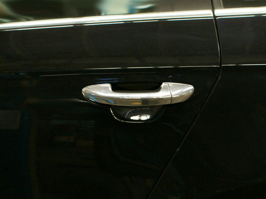 Chrome Door Handle Covers (4 pcs, Stainless Steel) for Volkswagen Tiguan 2016-2023 - image 1