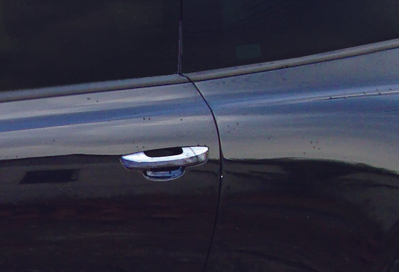 Door Handle Covers (2 pcs, Stainless Steel) for Volkswagen Scirocco 2008-2017 - image 1