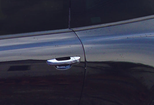 Door Handle Covers (2 pcs, Stainless Steel) for Volkswagen Scirocco 2008-2017 - image 1