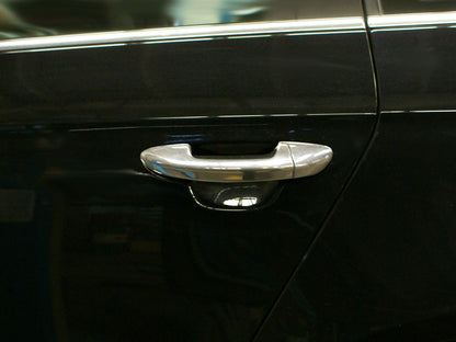 Chrome Door Handle Covers (4 pcs, Stainless Steel) for Volkswagen Tiguan 2016-2023 - image 1