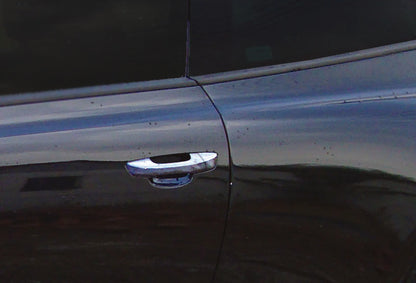 Door Handle Covers (2 pcs, Stainless Steel) for Volkswagen Scirocco 2008-2017 - image 1