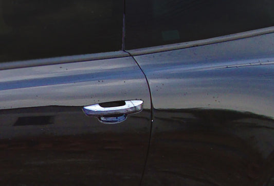 Door Handle Covers (2 pcs, Stainless Steel) for Volkswagen Scirocco 2008-2017 - image 1
