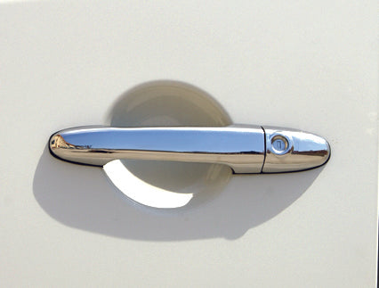 Pads on handles (4-piece, stainless steel) for Volkswagen Crafter 2006-2016 - image 1