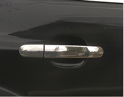 Chrome Door Handle Covers (4 pcs, Stainless Steel) for Ford Ranger 2011-2022 - image 1