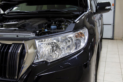 Headlight Eyelids (2 pcs, for reflector) for Toyota Land Cruiser Prado 150 2009-2023 - image 1