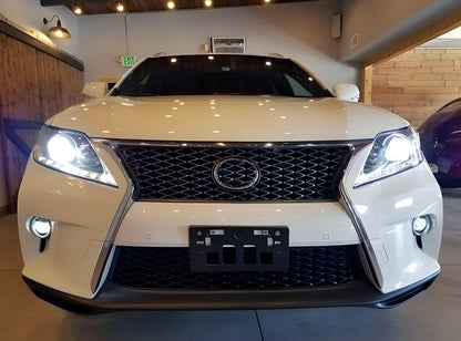 Front bumper F-Sport (restyling) for Lexus RX 2009-2015 - image 1