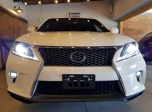 Front bumper F-Sport (restyling) for Lexus RX 2009-2015 - image 1