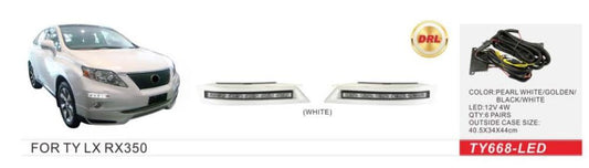 LED Fog Lights 2009-2012 (2 pcs) for Lexus RX 2009-2015 - image 1