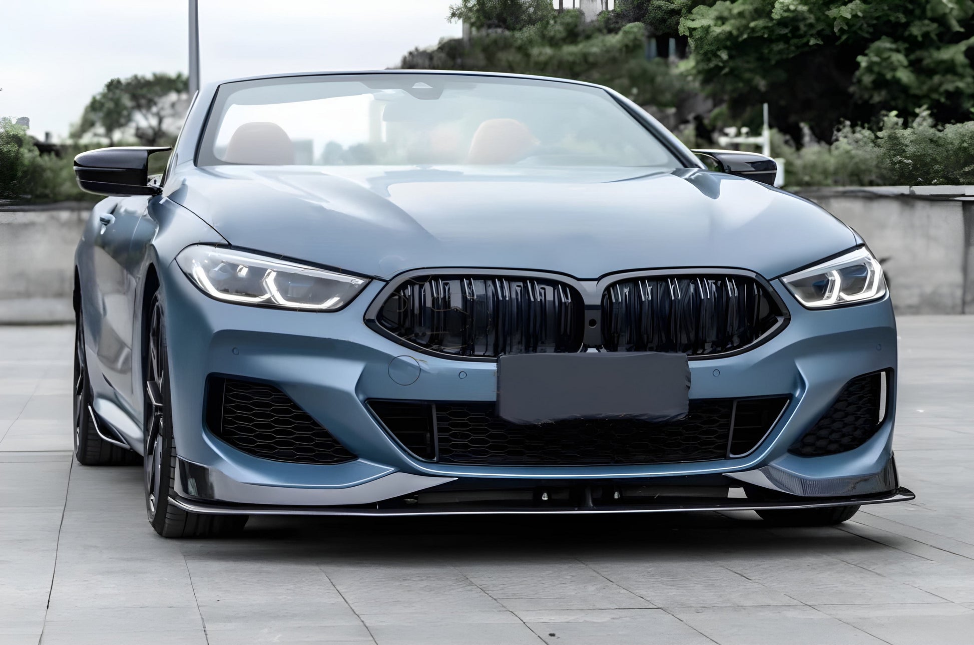 Kidneys M-Look (2023+, Gloss Black) for BMW 8 Series G14/G15/G16 2018- - image 1