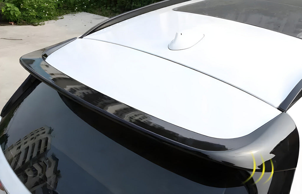 Lip Spoiler (1234 Upgrade, Black) for BMW X1 F-48 2015-2022 - image 1