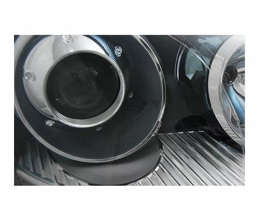 Front headlights with lens Silver (2 pcs) for Volkswagen Golf 5 2003-2009 - image 2