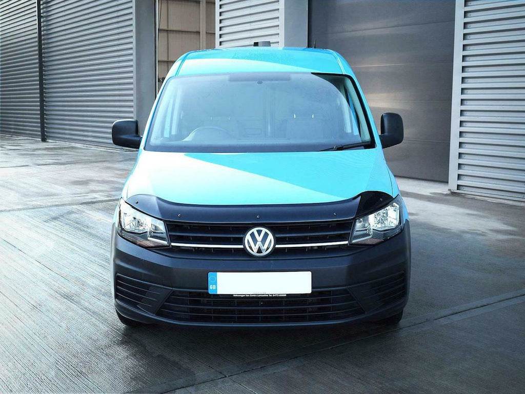 The hood deflector (EuroCap) for Volkswagen Caddy 2015-2020 - Reelken Auto