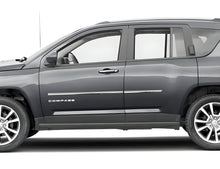 Door Mouldings OmsaLine Stainless Steel for Jeep Compass 2006-2016 - image 1