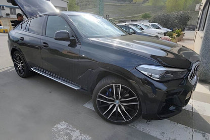 OEM side steps (2 pcs) for BMW X6 G06 2019- - Reelken Auto