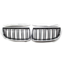 Kidney Grilles M-Look (for E-90/91 2005-2008, Gloss Black with Chrome Trim) for BMW 3 Series E90/E91 2005-2011 - image 2