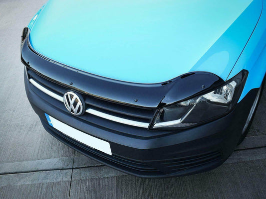 The hood deflector (EuroCap) for Volkswagen Caddy 2015-2020 - Reelken Auto