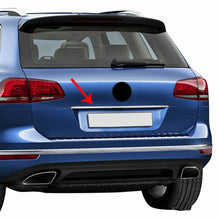 Chrome trim above license plate OmsaLine (stainless steel) for Volkswagen Touareg 2018- - image 2