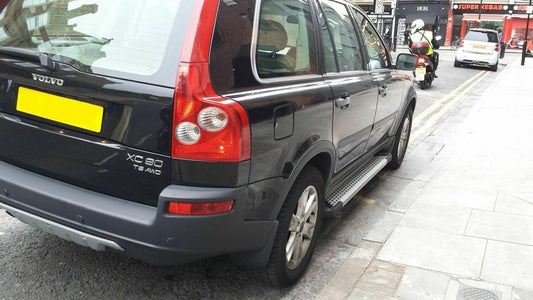 Side Steps Allmond Grey (2 pcs, Aluminum) for Volvo XC90 2002-2014 - image 2