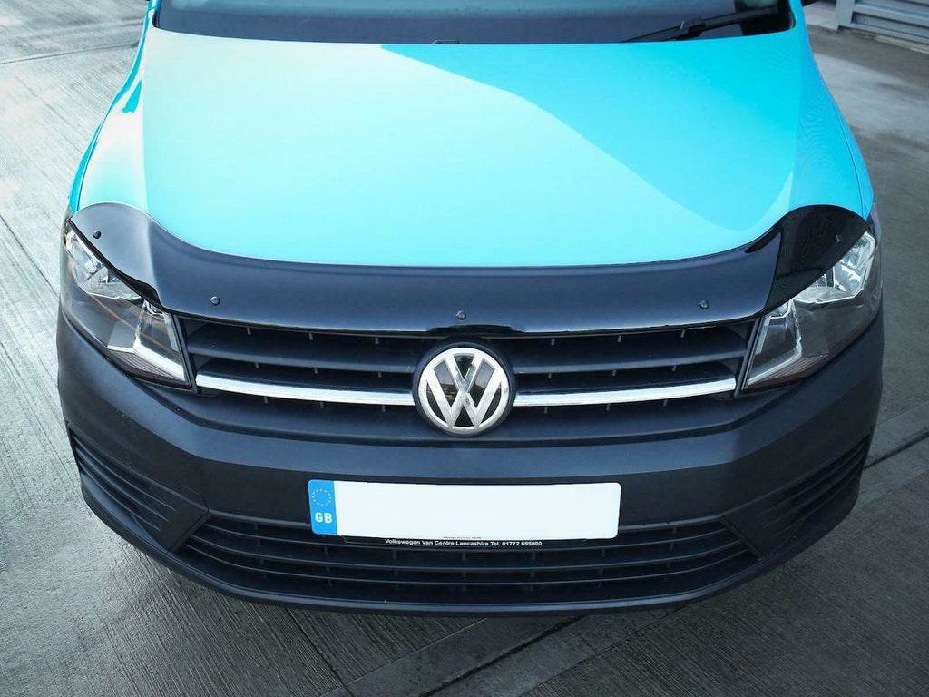 The hood deflector (EuroCap) for Volkswagen Caddy 2015-2020 - Reelken Auto