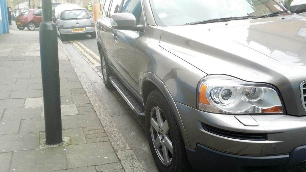 Side Steps RedLine V1 (2 pcs, Aluminum) for Volvo XC90 2002-2014 - image 1