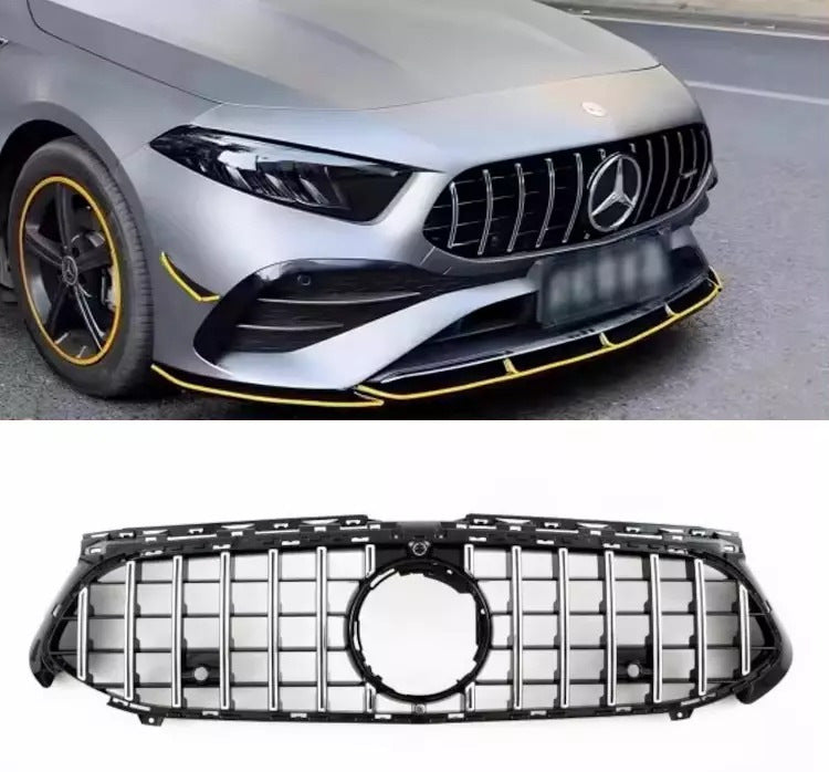Front Grille GT Panamericana (for 2023+) for Mercedes A-сlass W177 2018- - image 2