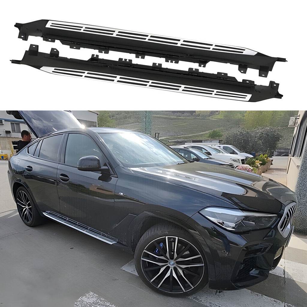 OEM side steps (2 pcs) for BMW X6 G06 2019- - Reelken Auto