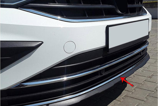 Stainless Steel Front Bumper Protector 2020+ for Volkswagen Tiguan 2016-2023 - image 1