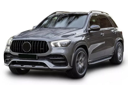 Front Grille GT Panamericana (for AMG-Line/GLE53/GLE63 2019-2023) for Mercedes GLE W167 2018- - image 4
