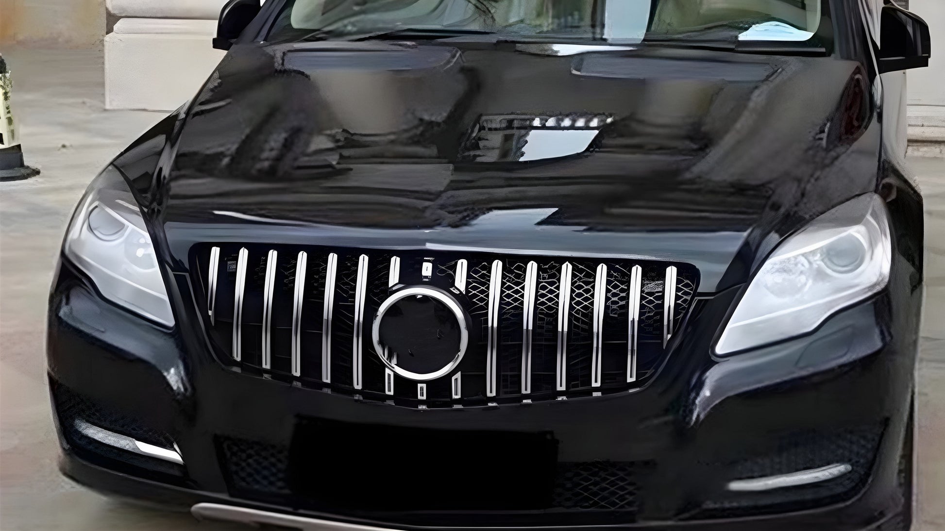 Front Grille GT Panamericana (2011+) for Mercedes R-class W251 2005-2017 - image 1