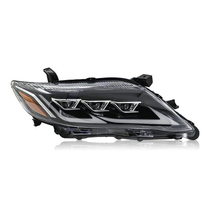 Front headlights Lexus-design V2 (facelift, 2 pcs) for Toyota Camry 2006-2011 - image 3