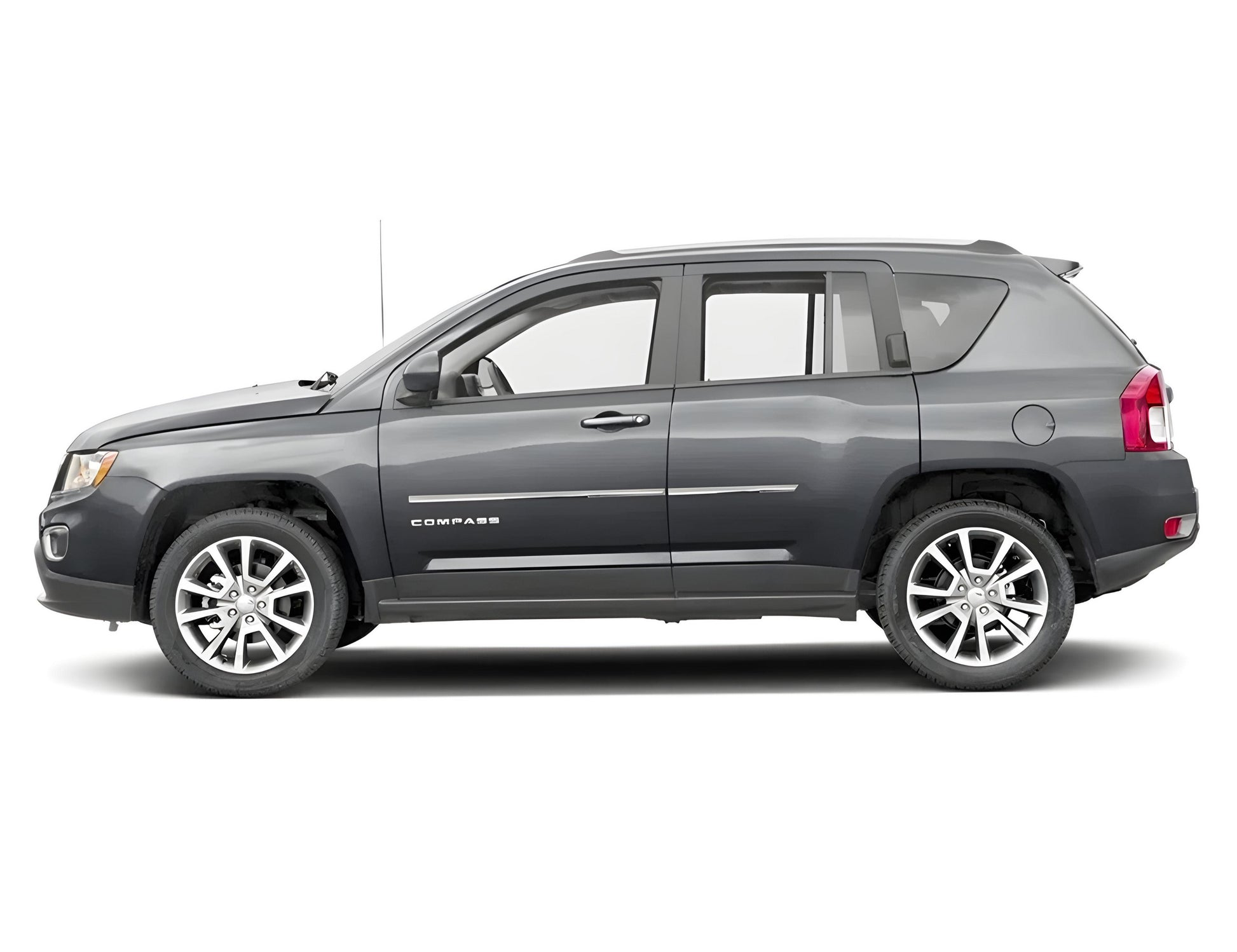 Door Mouldings OmsaLine Stainless Steel for Jeep Compass 2006-2016 - image 3