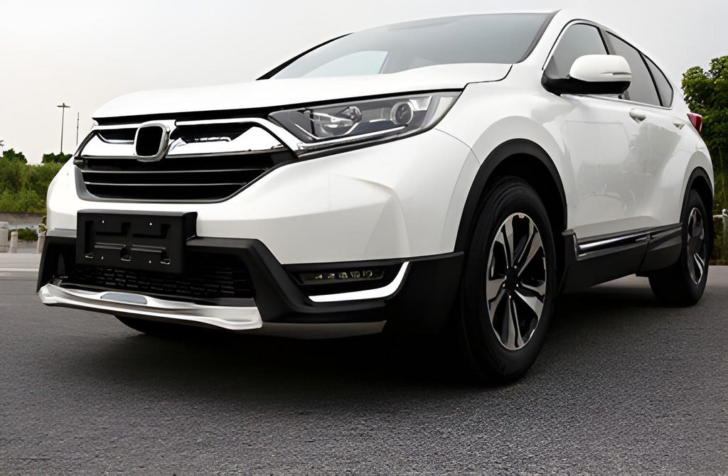 Front and Rear Bumper Extensions 2016-2019 (2 pcs) for Honda CRV 2017-2022 - image 1