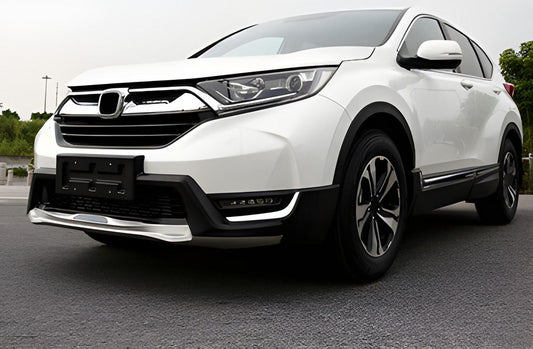 Front and Rear Bumper Extensions 2016-2019 (2 pcs) for Honda CRV 2017-2022 - image 1