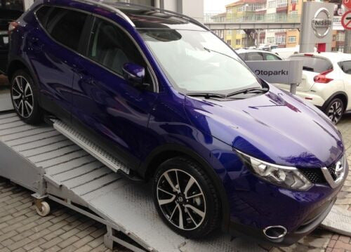 Side Steps X5-Type (2 pcs, Aluminum) for Nissan Qashqai 2014-2021 - image 2