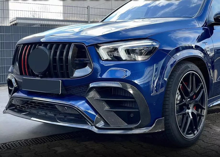 Rocket Carbon Front Grille (for AMG-Line/GLE53/GLE63 2019-2023) for Mercedes GLE W167 2018- - image 3