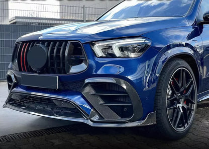 Rocket Carbon Front Grille (for AMG-Line/GLE53/GLE63 2019-2023) for Mercedes GLE W167 2018- - image 3