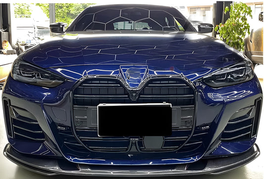 M-Look Kidney Grilles (for G26, Gloss Black) for BMW 4 Series G22/23/26 2020- - image 1