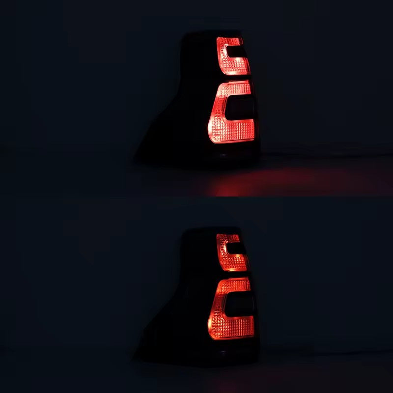 Tail Lights BlackEdition V1 Plus (2017-2023, 2 pcs) for Toyota Land Cruiser Prado 150 2009-2023 - image 5
