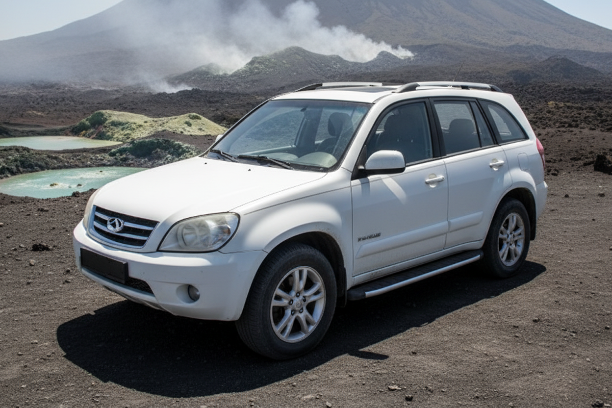 Side Steps Fullmond (2 pcs, Aluminum) for Chery Tiggo 3 2005- - image 1