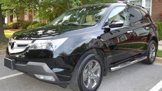 Side pipes (2 pcs., stainless steel) for Acura MDX 2007-2013 - Reelken Auto