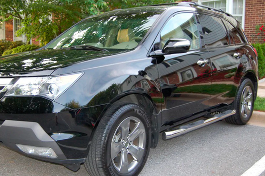 Side Bars (2 pcs, Stainless Steel) for Acura MDX 2007-2013 - image 2