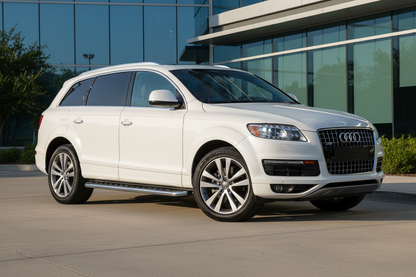 Side Steps Maydos V1 (2 pcs, Aluminum & Stainless Steel) for Audi Q7 2005-2015 - image 1