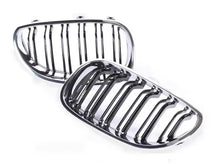 Kidneys M-Look (Gloss Black with Chrome Trim) for BMW 5 Series E60/E61 2003-2010 - image 2