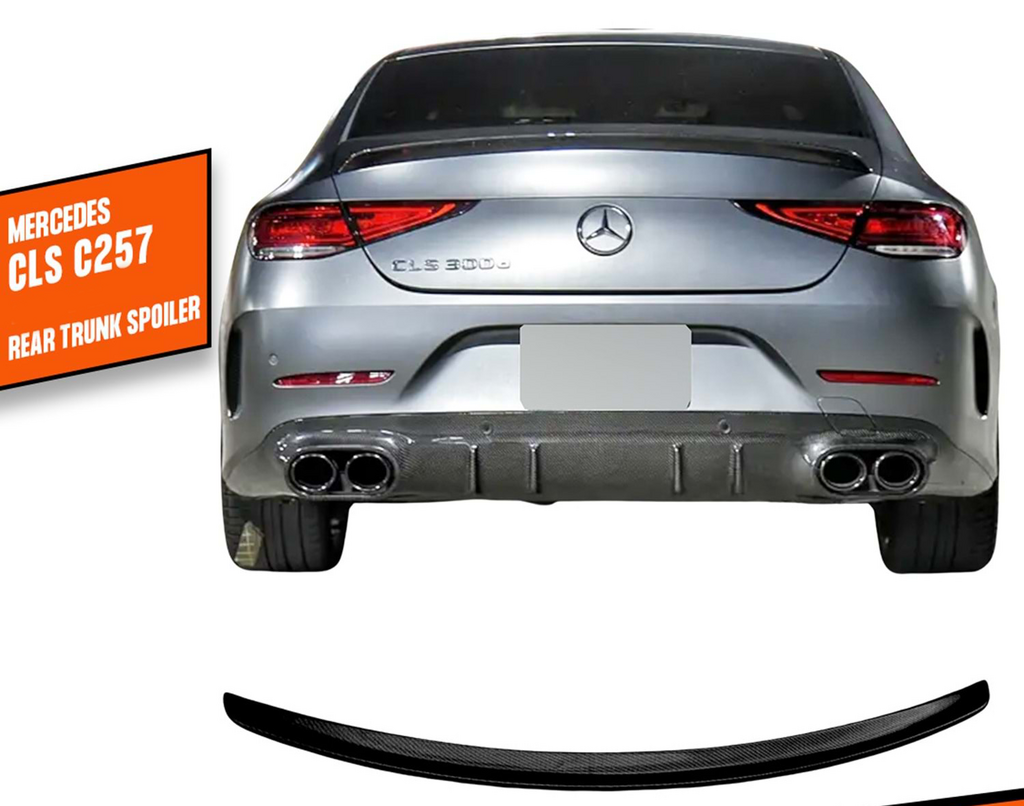 DPT Spoiler (Gloss Black) for Mercedes CLS C257 2018- - image 1