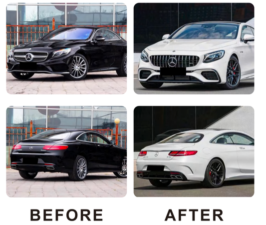 Body Kit S63 AMG for Mercedes S-class C217 Coupe 2014-2020 - image 2