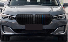 Kidney Grilles 1 Bar (2019-2022, M-Color) for BMW 7 Series G11/G12 2015-2022 - image 1
