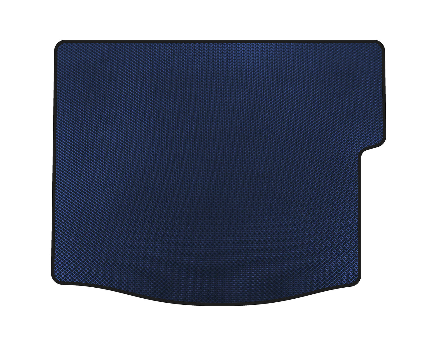 EVA trunk mat (with subwoofer, HB, Blue) for Ford Focus III 2011-2017 - image 1