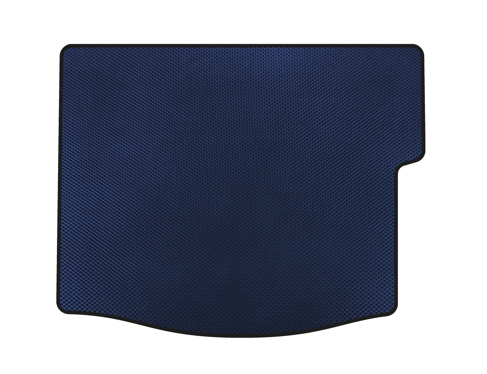 EVA trunk mat (with subwoofer, HB, Blue) for Ford Focus III 2011-2017 - image 1